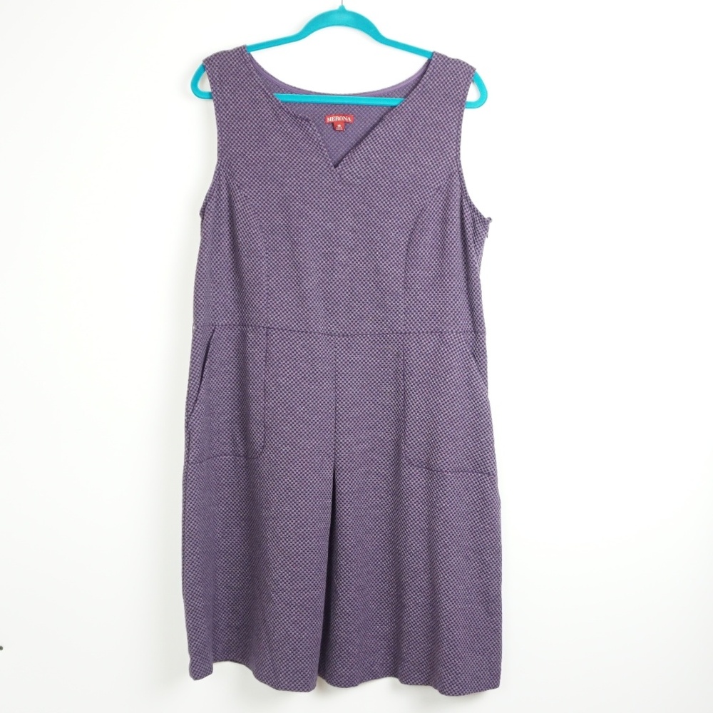 CAREER Sleeveless Fit Flare Dress POCKETS (X1)